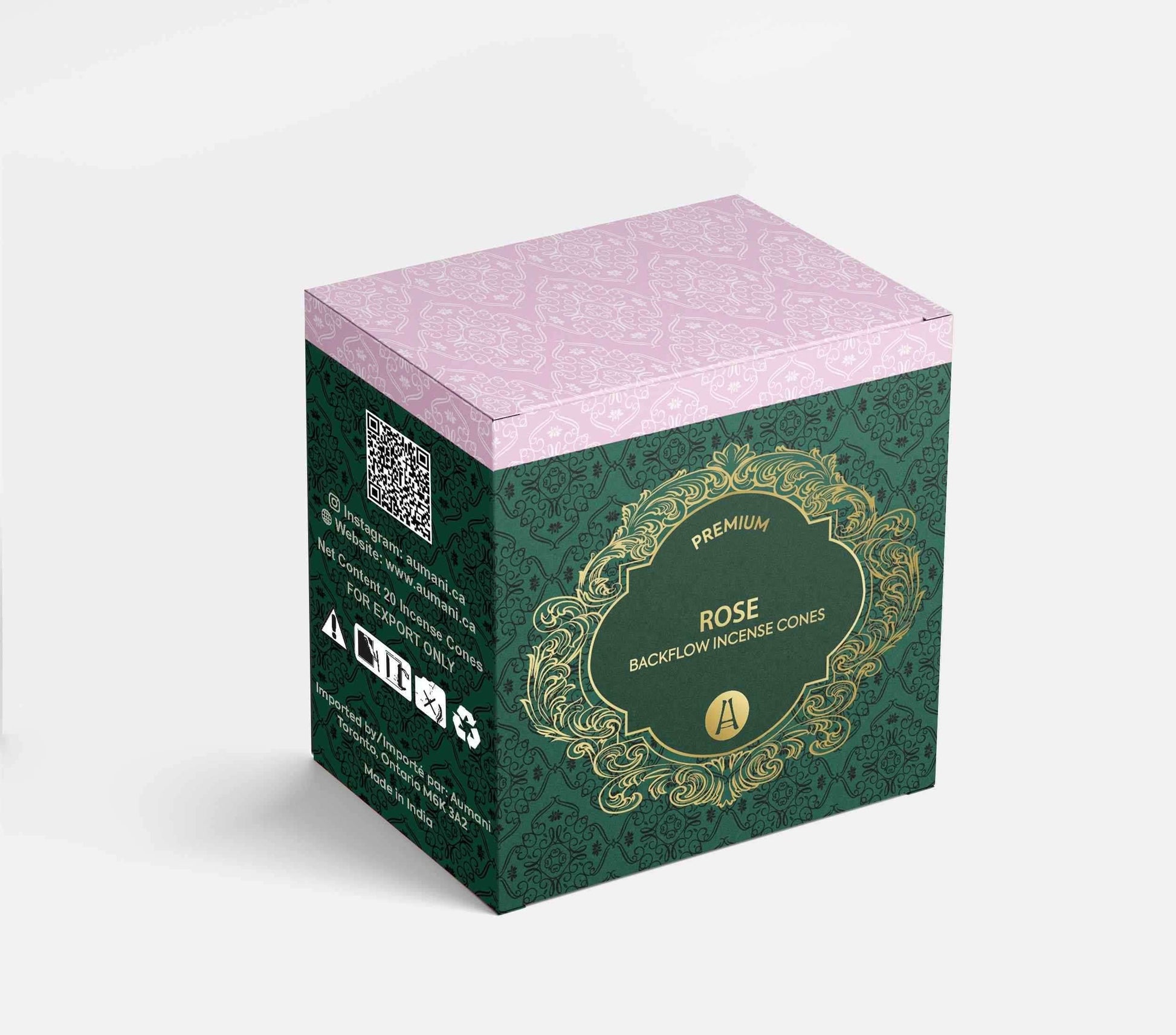 Backflow Cones of Premium Incense - Aumani