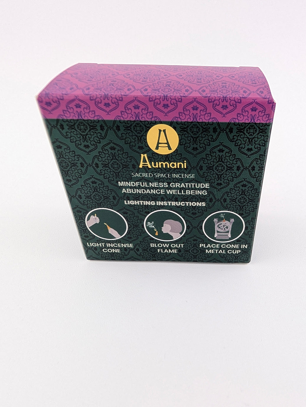 Lavender Backflow Cones of Premium Incense