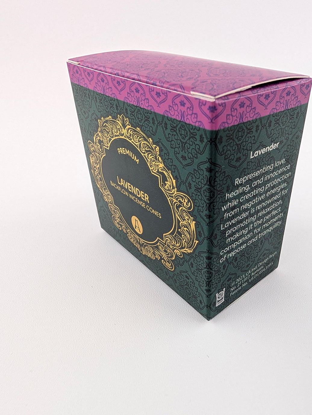 Lavender Backflow Cones of Premium Incense