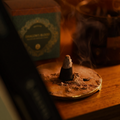 Dragon's Blood Backflow Cones of Premium Incense