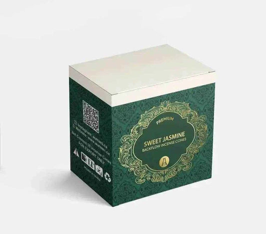 Sweet Jasmine Backflow Cones of Premium Incense