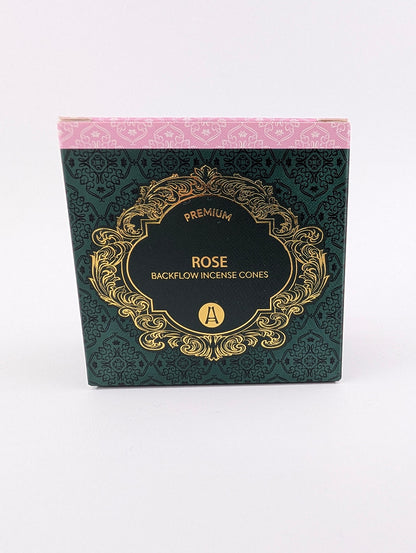 Rose Backflow Cones of Premium Incense