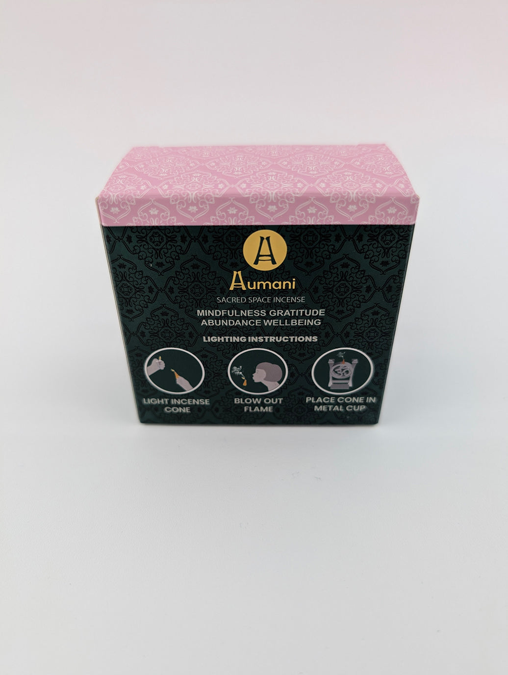 Rose Backflow Cones of Premium Incense