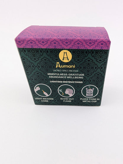 Conos de incienso premium con reflujo de lavanda 