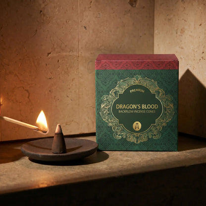 Dragon's Blood Backflow Cones of Premium Incense