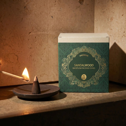 Sandalwood (Chandan) Backflow Cones of Premium Incense